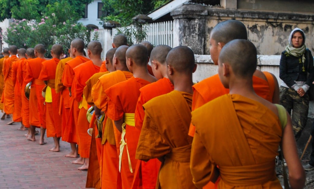 Morning Alms Luang Prabang Laos
