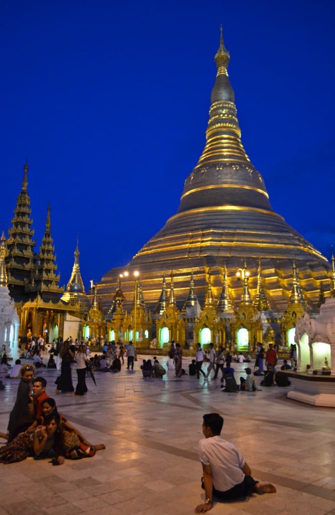 Shwedagon Pagoda Yangon Myanmar