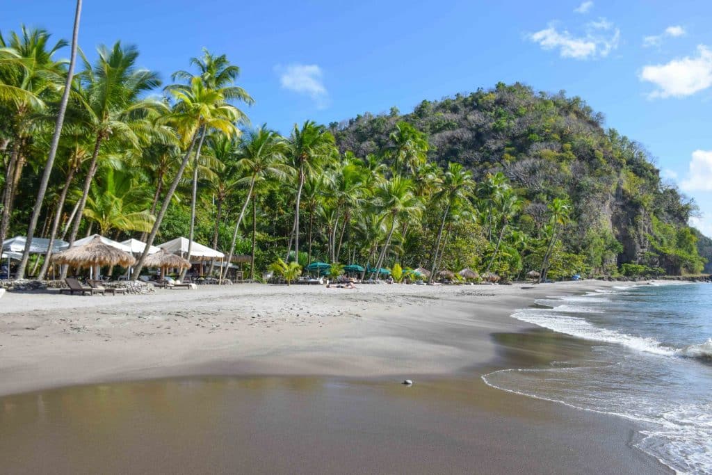 Anse Mamin Beach Saint Lucia