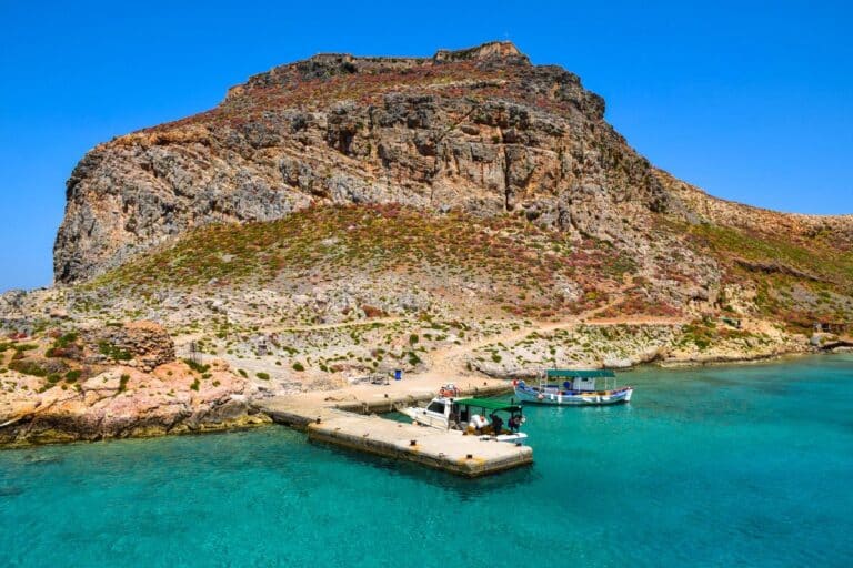 Crete’s Stunning Gramvousa Island is Home to an Ancient Fortress and a Ghostly Shipwreck