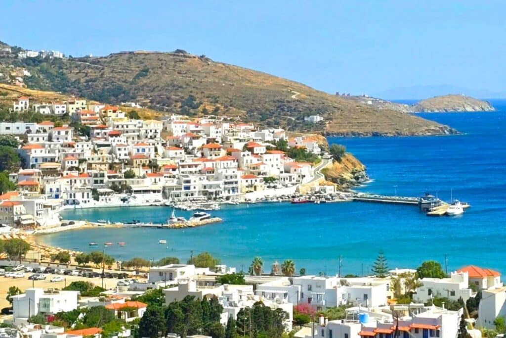 Batsi Village Andros Greek Islands