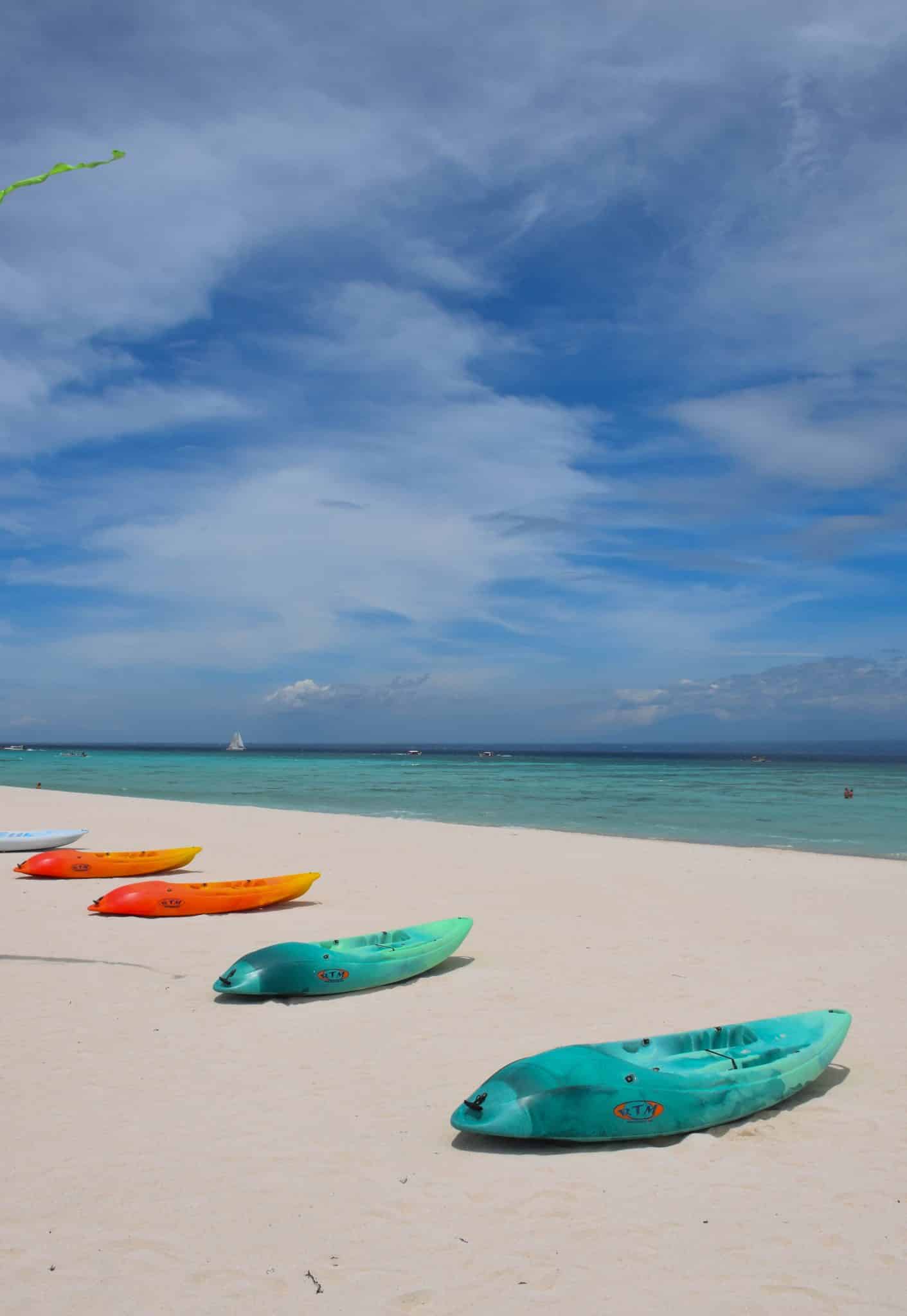 Beach Kayaks Nusa Lembongan Bali