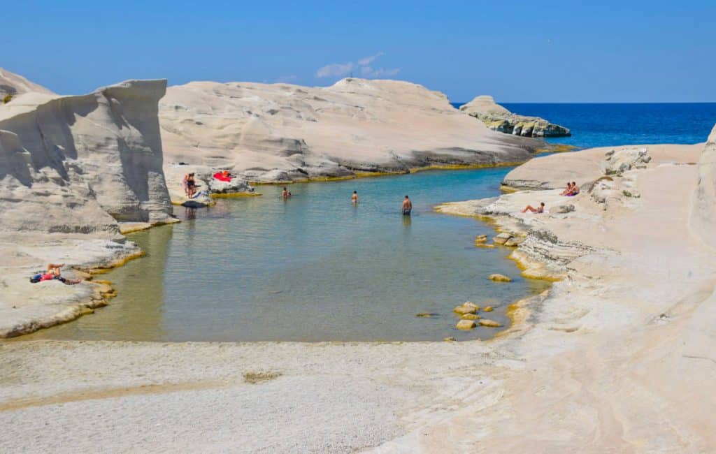 Sarakiniko Beach Milos