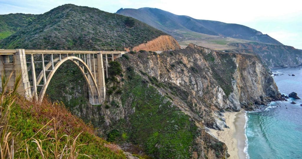 Bixby Bridge Big Sur California Pacific Coast Highway Road Trip