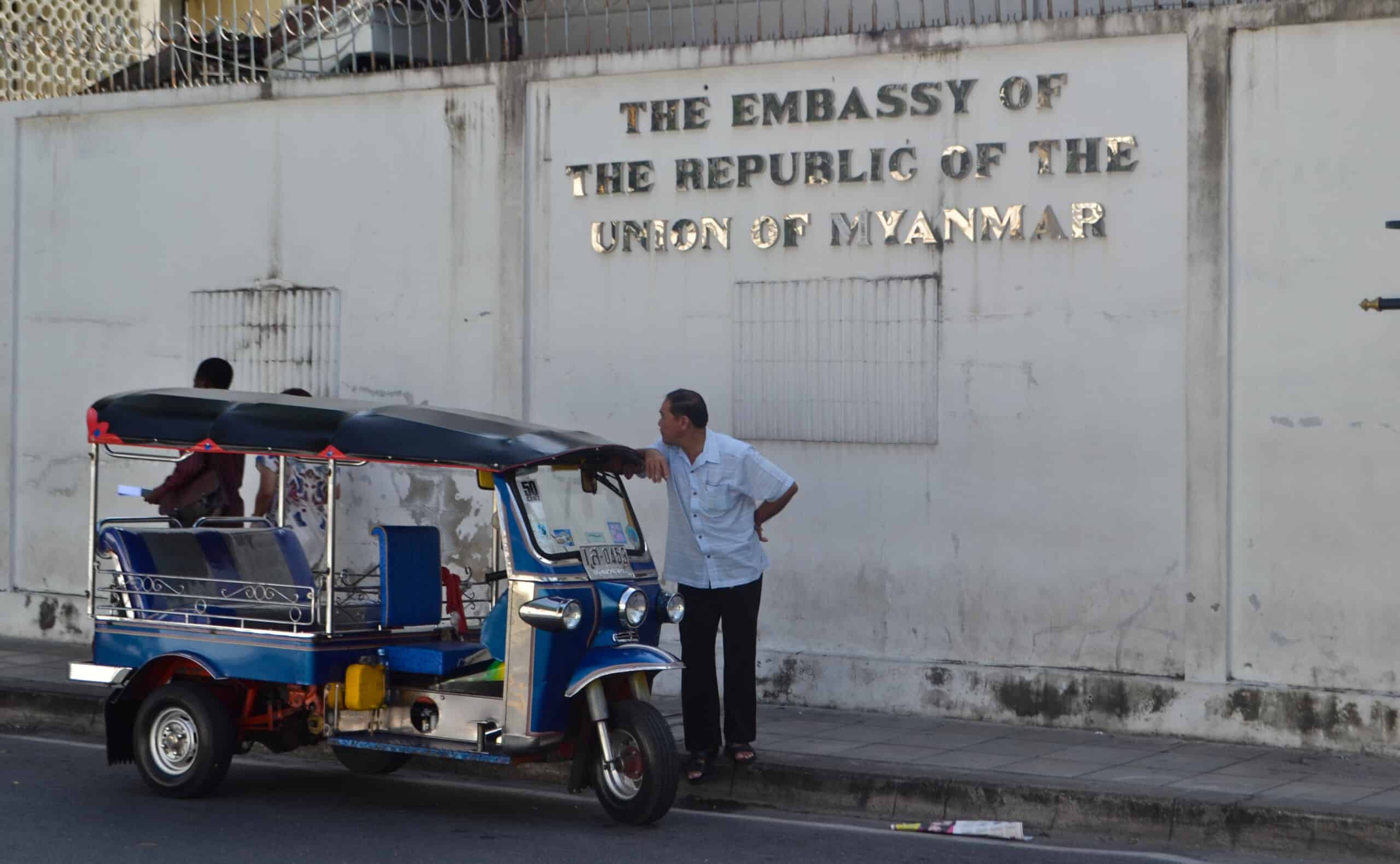 Myanmar visa in Bangkok