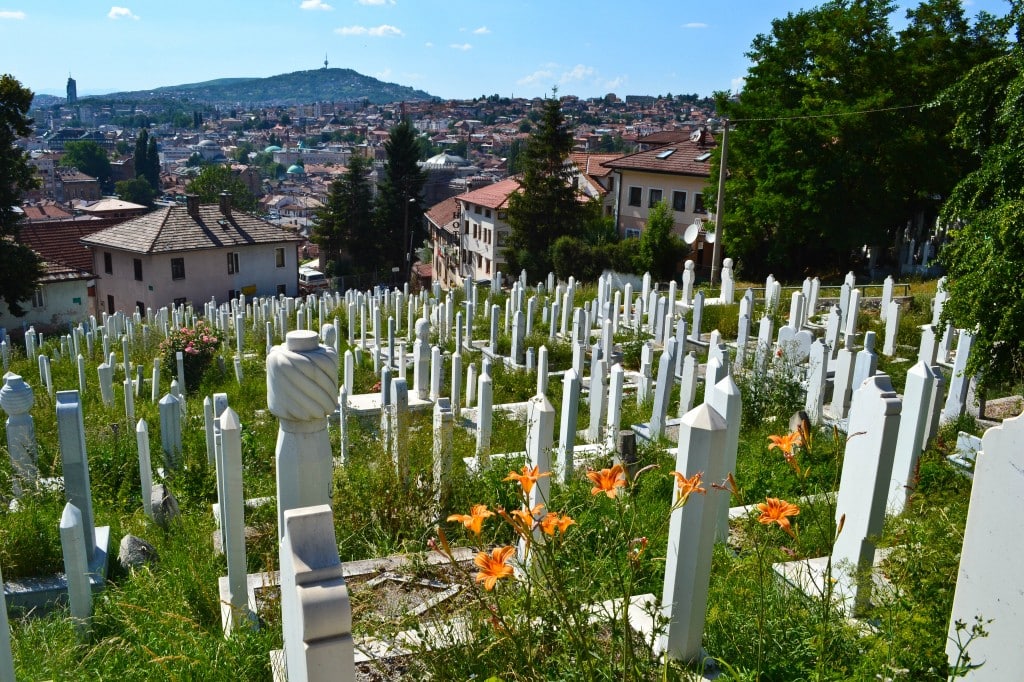 Cemetery Sarajevo Bosnia and Herzegovina
