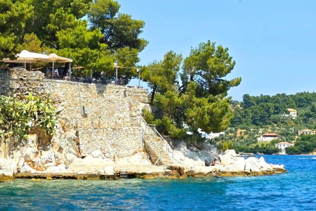 Bourtzi of Skiathos Sporades Greece