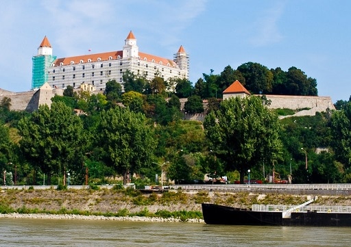 Cruising the Danube to Bratislava Slovakia