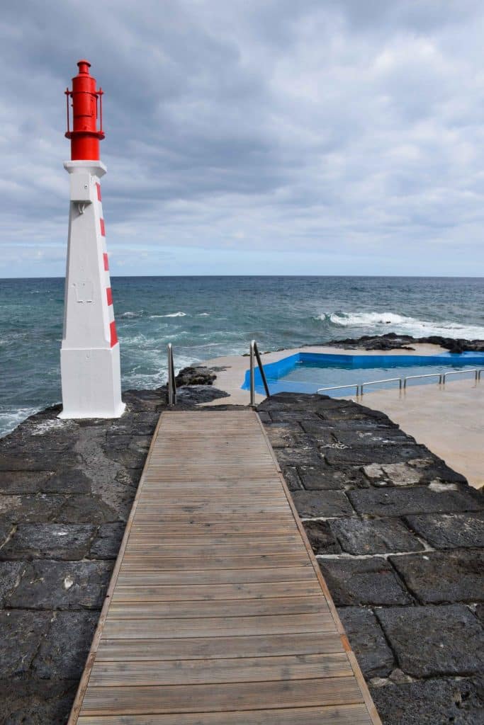 Caloura Pool Azores Portugal