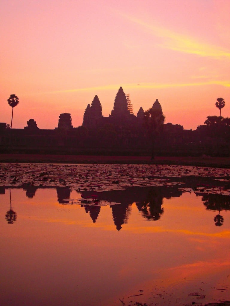 Sunrise at Angkor Wat Cambodia
