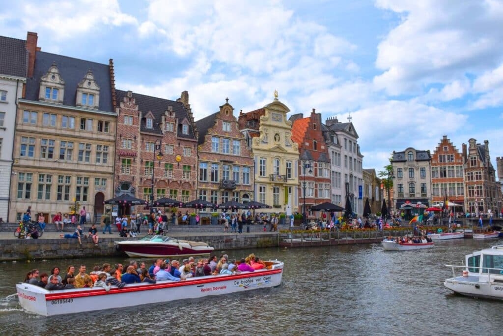 Canal Boat Cruise Ghent Things to Do