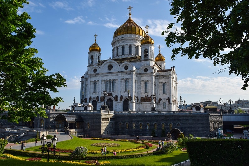 Cathedral of Christ the Saviour Moscow Russia