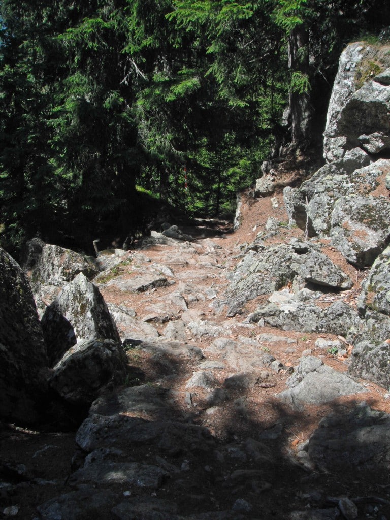 Mont Blanc Marathon Course Chamonix France