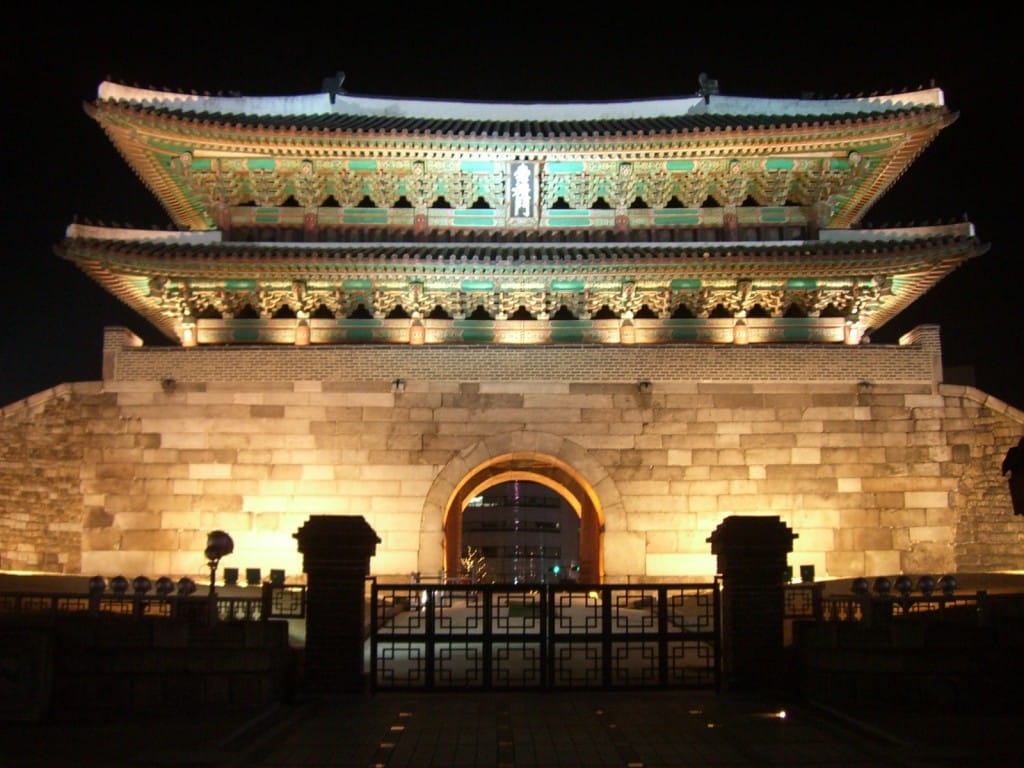 Great Southern Gate Namdaemun Seoul South Korea
