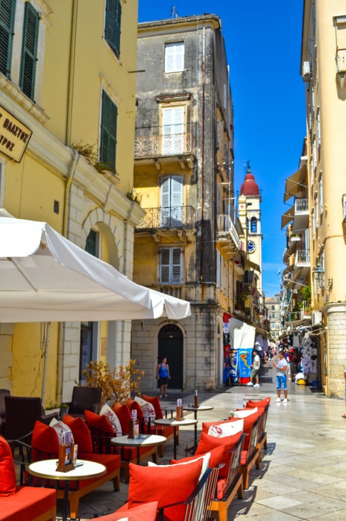 Corfu Old Town Corfu Greece