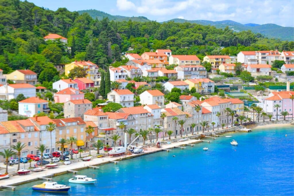Croatia Korcula Island Dalmatian Coast