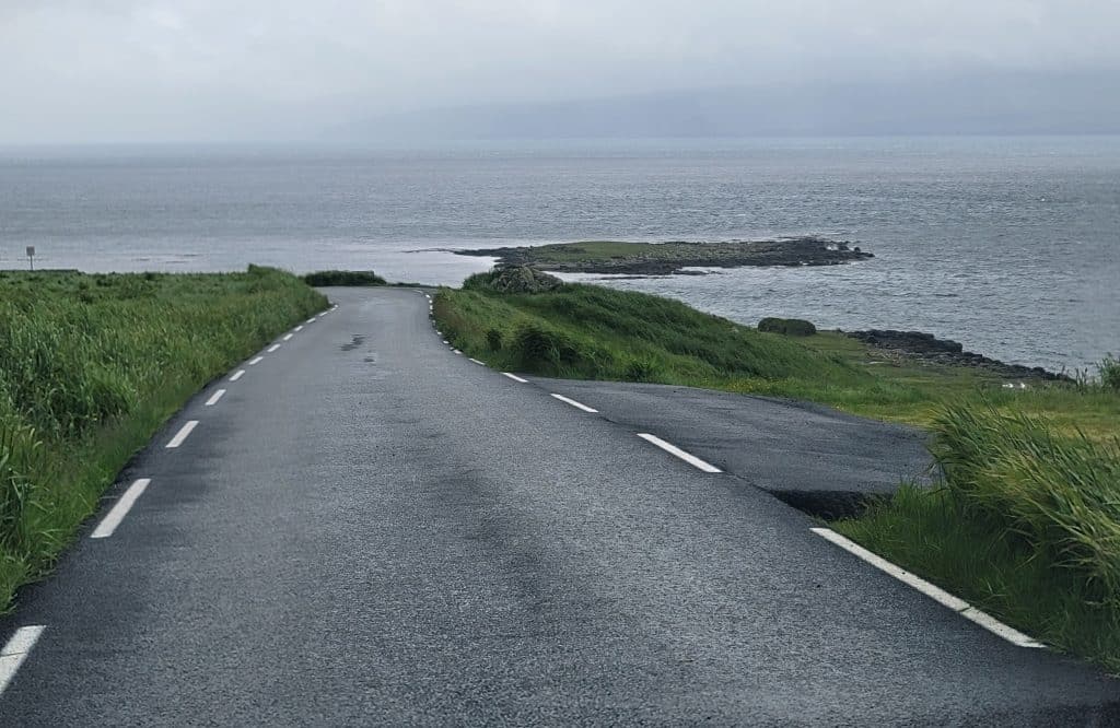 Driving in the Faroe Islands