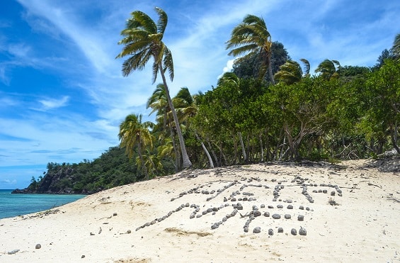 Modriki Island Fiji Cast Away Movie Island