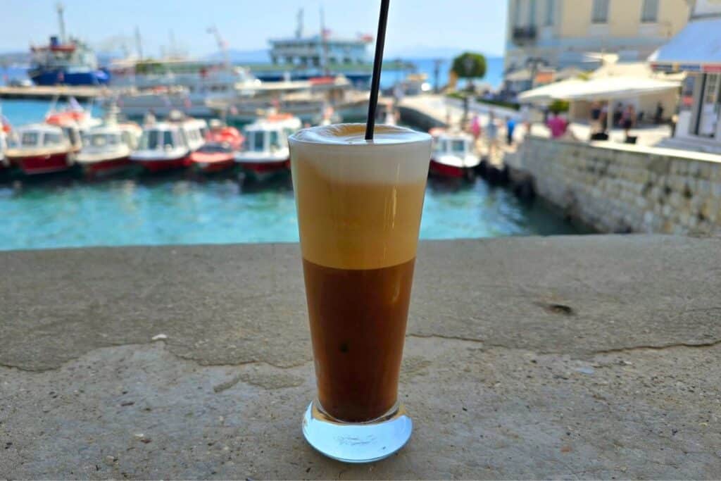 Freddo Cappuccino Greek Islands