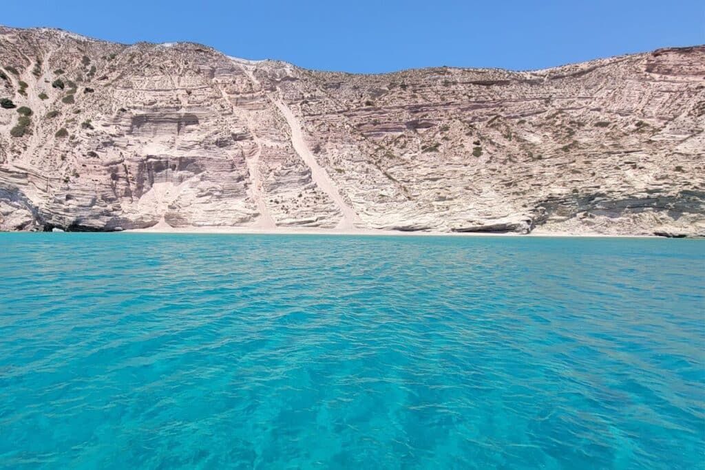 Gerakas Beach Milos Boat Tours