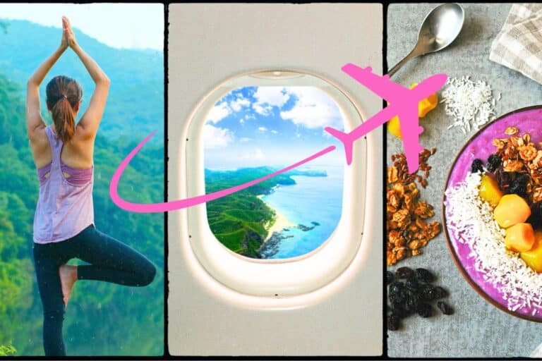I’ve Flown Over 3 Million Miles. Here are My Top 3 Secrets to Staying Fit & Healthy On the Road ✈️