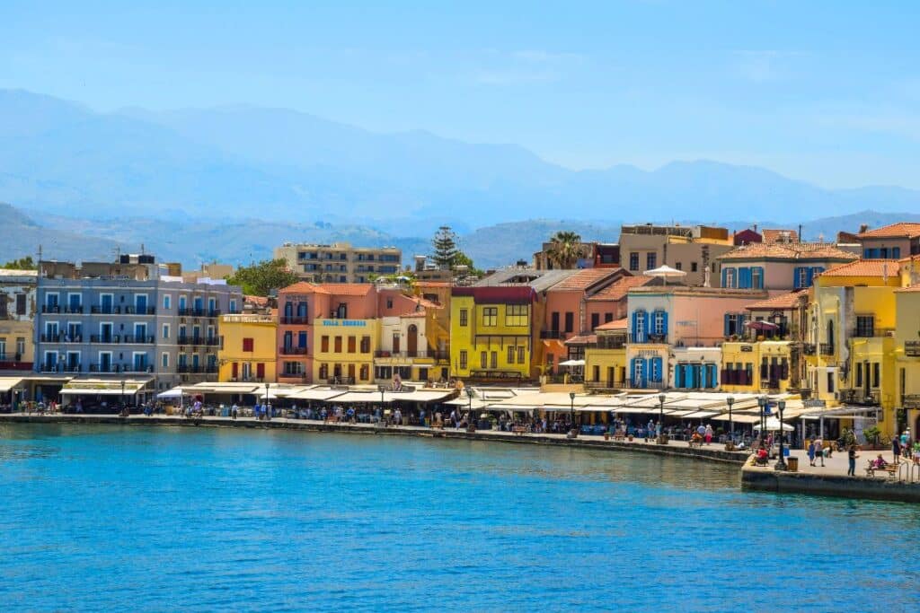 Heraklion or Chania Town Crete Greece