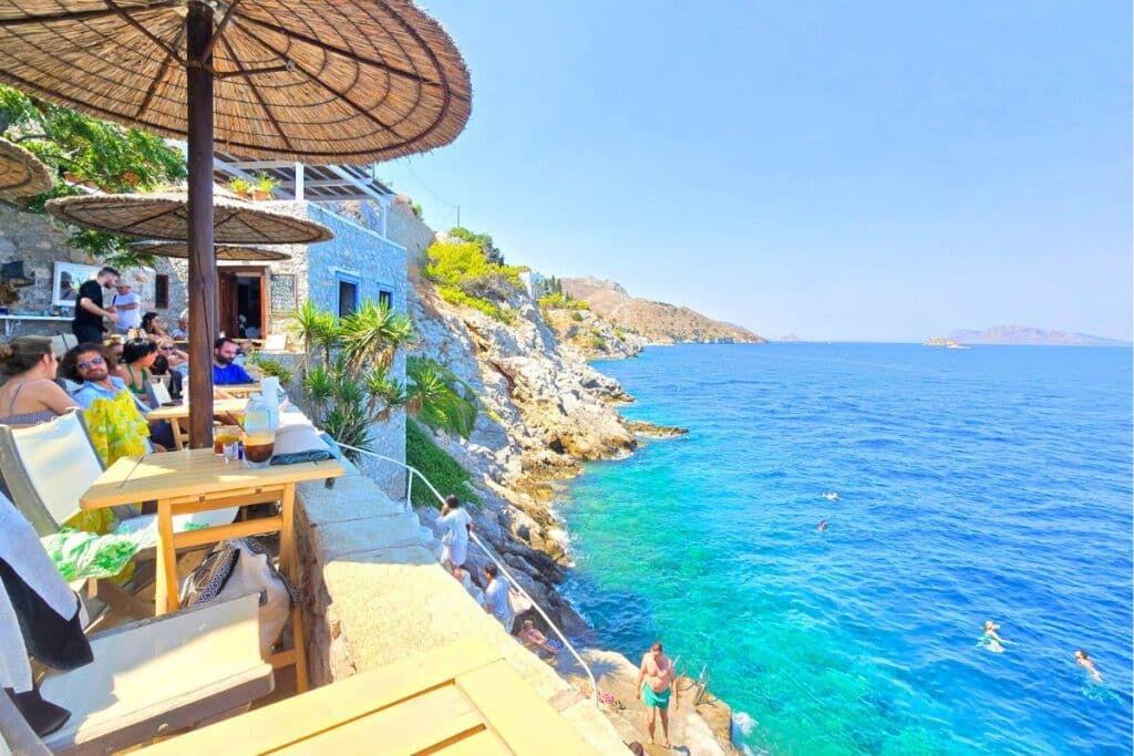 Hydrineta Beach Bar Hydra Greece