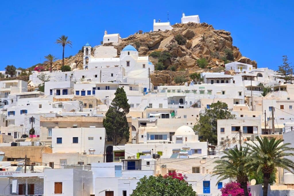 Ios Old Town Chora Greek Islands