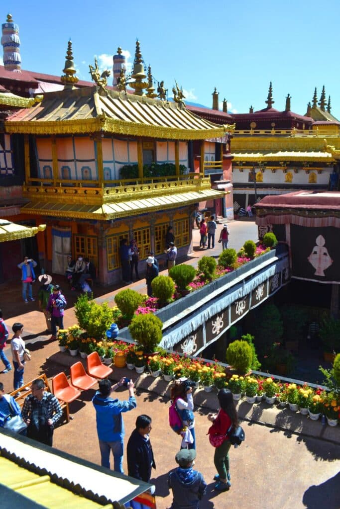 Jokhang Temple Monastery Lhasa Tibet