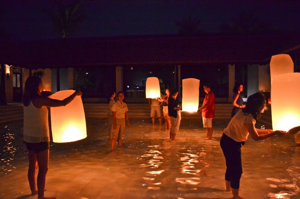 Thai lanten ceremony Le Meridien Koh Samui Thailand