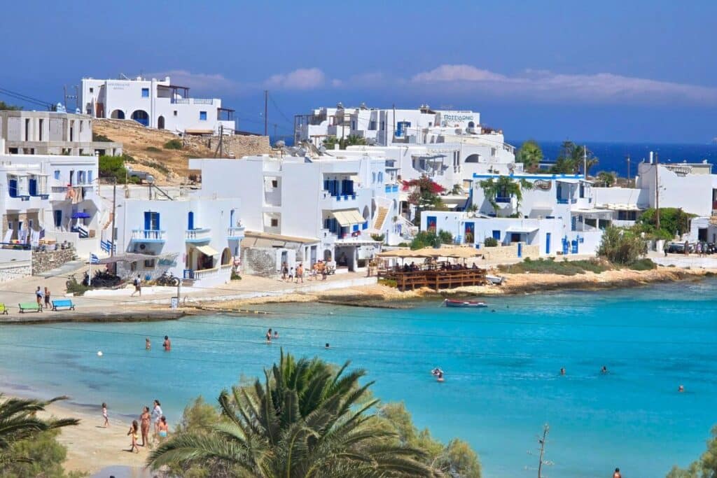 Koufonisia Town Greek Islands