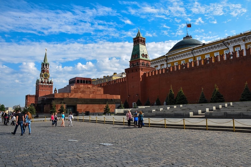 Kremlin Red Square Moscow Russia