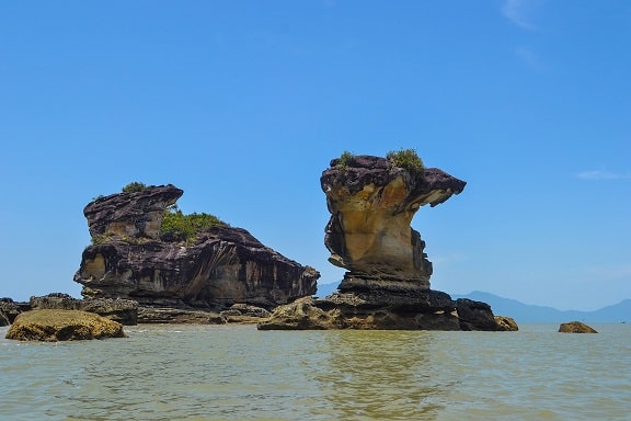Sea Stacks Bako National Park Sarawak Borneo
