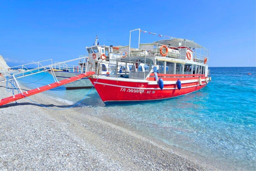 Lalaria Beach Boat Trip Skiathos Greece