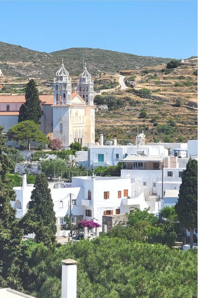 Church in Lefkes Village Paros Greek Islands