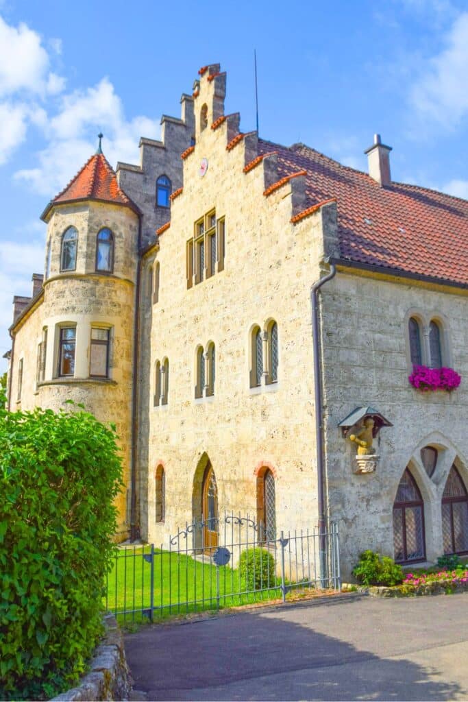Lichtenstein Castle Entrance Germany