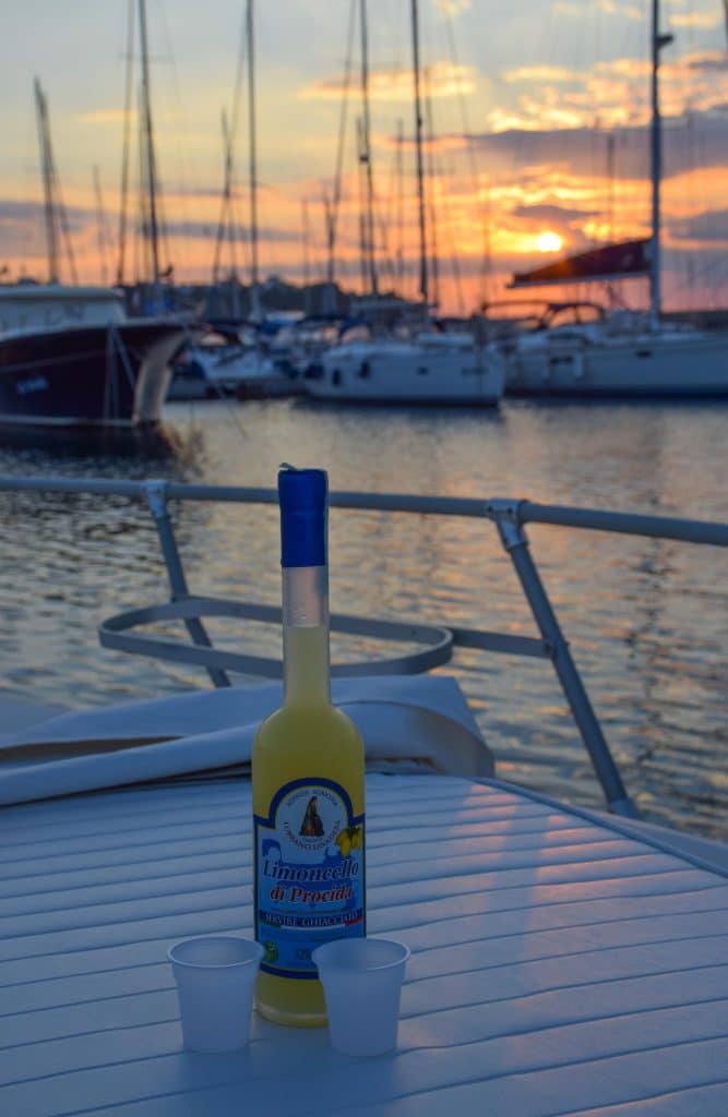 Limoncello Sunset Procida Italy