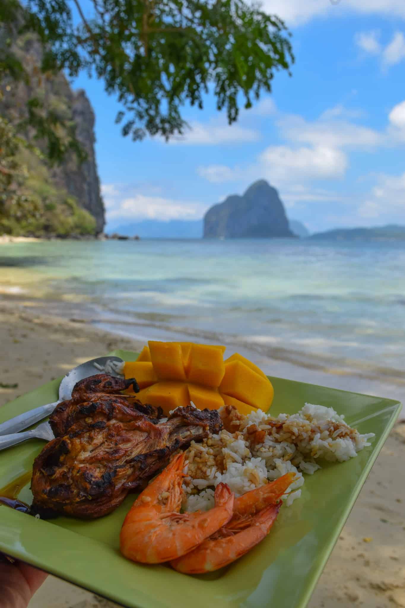 Lunch El Nido Palawan Philippines