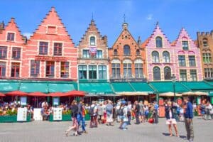 Markt Square Bruges Belgium
