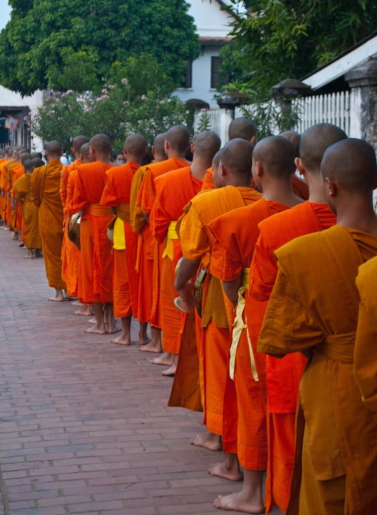 Morning Alms Luang Prabang Laos