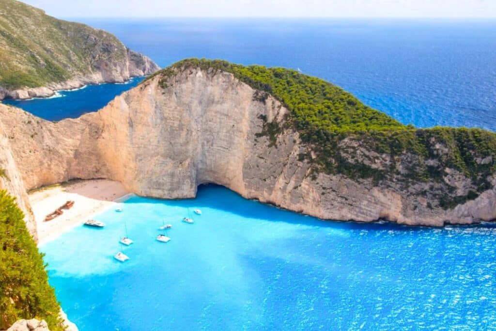 Navagio Beach Zakynthos Greece