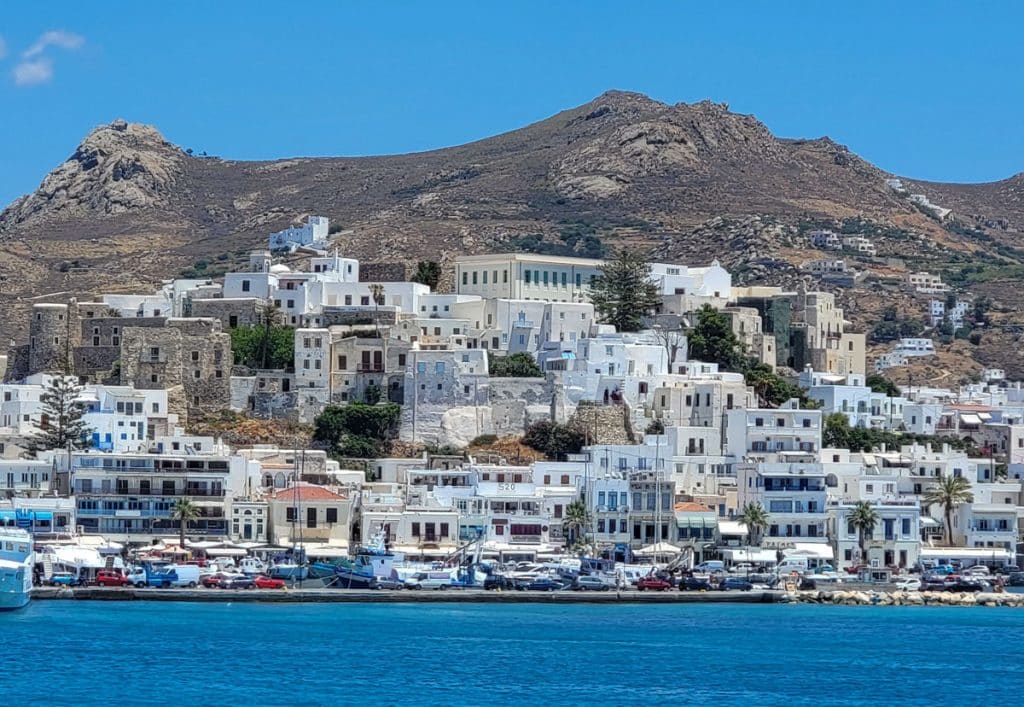 naxos town greek islands
