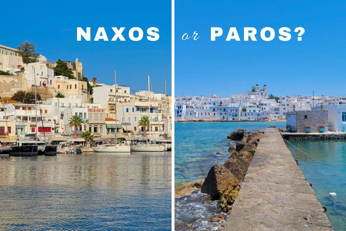 Naxos or Paros Best Greek Island