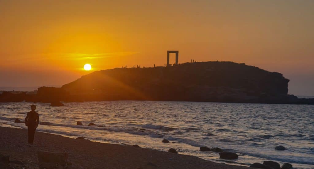 Naxos Sunset Greece