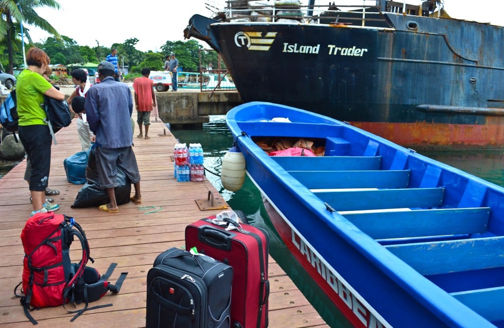 Panga to Little Corn Island Corn Islands Nicaragua