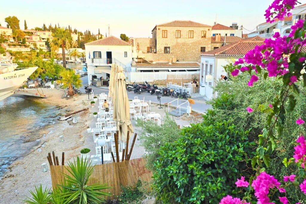 Old Harbor Spetses Greece