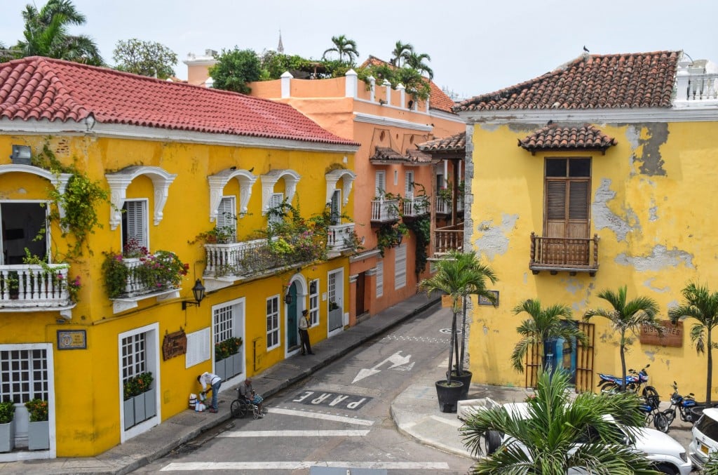 Old Town Cartagena Colombia