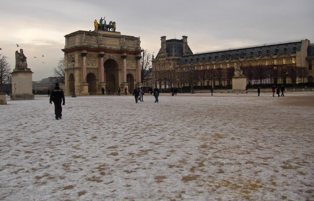 Snow Paris France