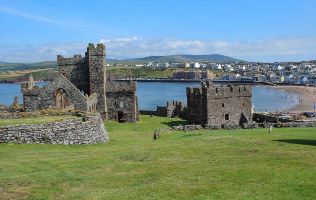 Peel Castle Isle of Man