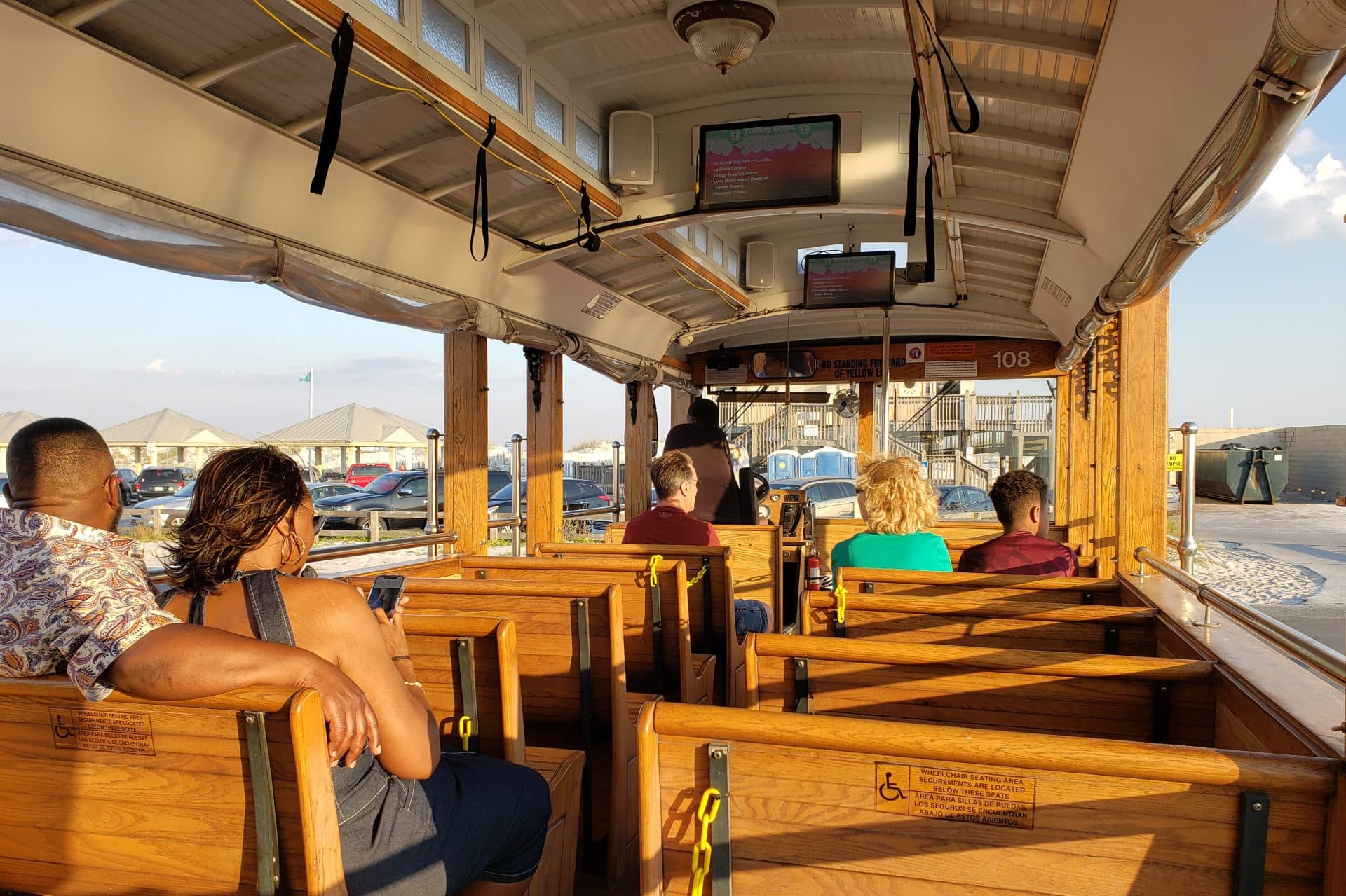 Pensacola Beach Free Trolley